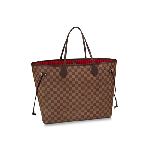 louis vuitton damier ebene canvas neverfull gm n41357|louis vuitton monogram neverfull gm.